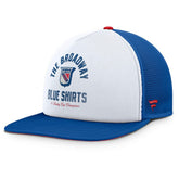 New York Rangers Fanatics Decades Collection Foam Front Snapback Hat - NHL Hats