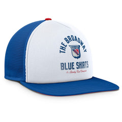 New York Rangers Fanatics Decades Collection Foam Front Snapback Hat - NHL Hats