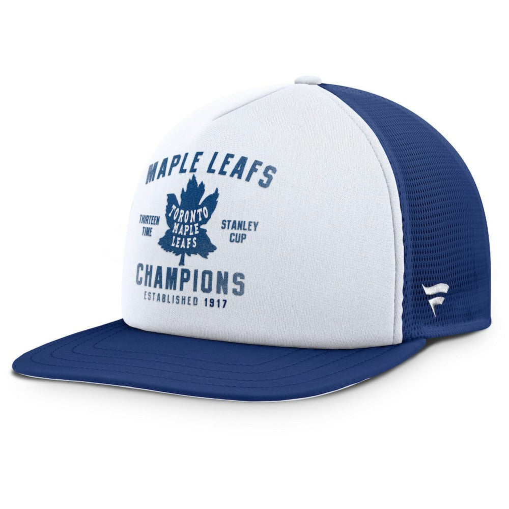 Toronto Maple Leafs Fanatics Decades Collection Foam Front Snapback Hat - NHL Hats
