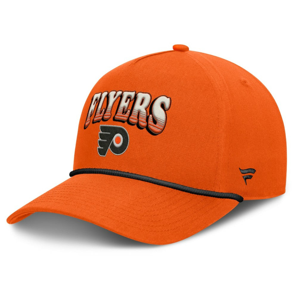 Philadelphia Flyers Fanatics Decades Collection A-Frame Rope Adjustable Hat - NHL Hats
