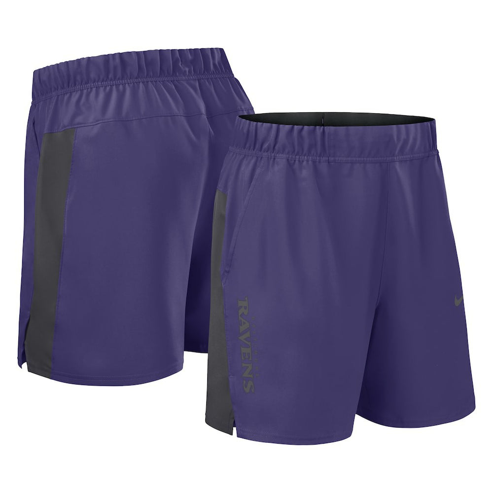 Baltimore Ravens Woven Victory Dri-FIT Shorts | NFL Outlet