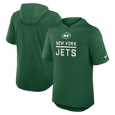 New York Jets Lockup Tri-Blend Hoodie T-Shirt | NFL Online