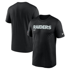 Las Vegas Raiders Sideline Legend Dri-FIT T-Shirt | NFL On sale