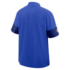 Los Angeles Rams Sideline Short Sleeve Quarter-Zip Dri-FIT Coach Jacket | NFL Online