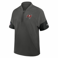 Tampa Bay Buccaneers Sideline Short Sleeve Quarter-Zip Dri-FIT Coach Jacket | NFL Hot