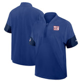 New York Giants Sideline Short Sleeve Quarter-Zip Dri-FIT Coach Jacket | NFL Near me