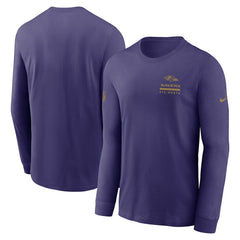 Baltimore Ravens Sideline Dri-FIT Long Sleeve T-Shirt | NFL New