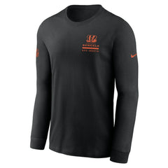 Cincinnati Bengals Sideline Dri-FIT Long Sleeve T-Shirt | NFL Sale