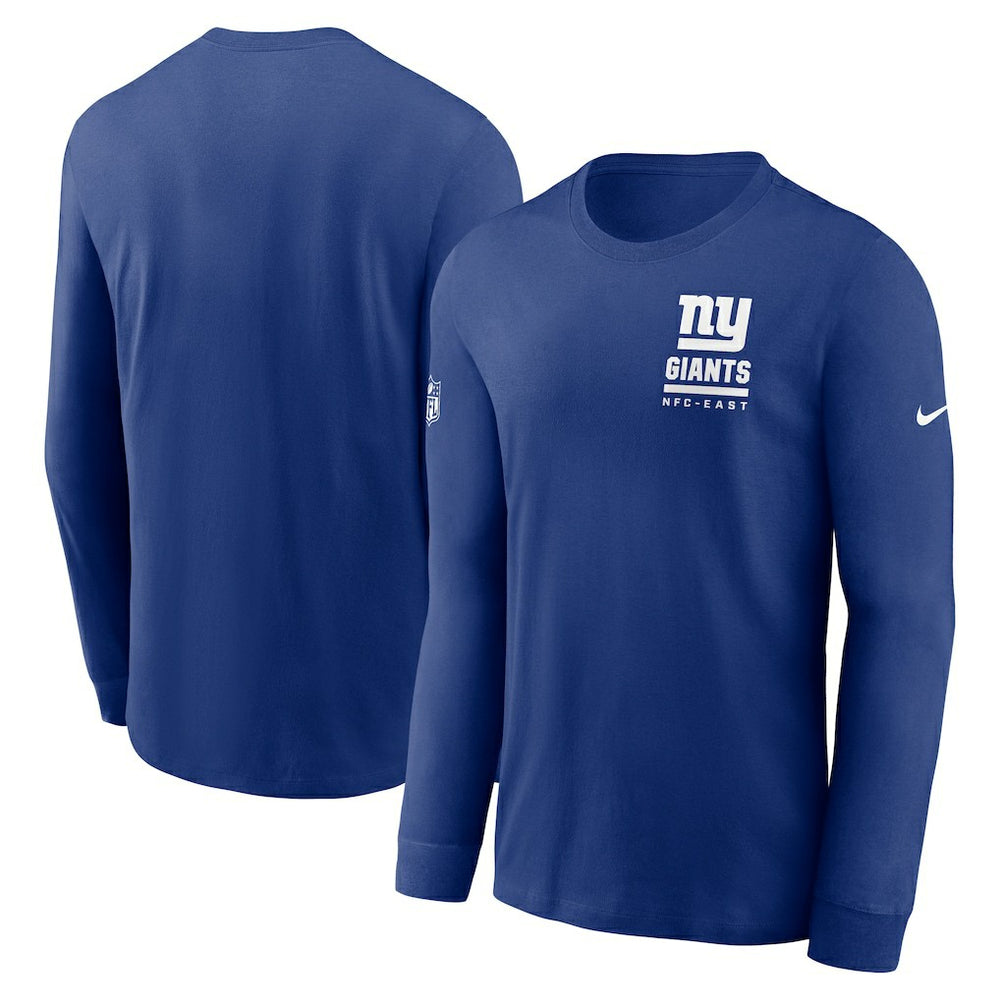 New York Giants Sideline Dri-FIT Long Sleeve T-Shirt | NFL Outlet