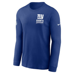 New York Giants Sideline Dri-FIT Long Sleeve T-Shirt | NFL Outlet