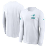 Miami Dolphins Sideline Dri-FIT Long Sleeve T-Shirt | NFL Discount