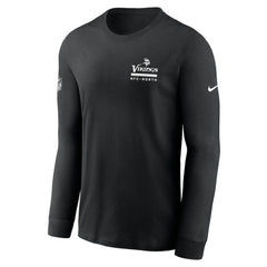 Minnesota Vikings Sideline Dri-FIT Long Sleeve T-Shirt | NFL New