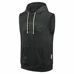 New York Jets Sideline Standard Issue Dri-FIT Sleeveless Hoodie | NFL US