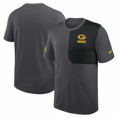 Green Bay Packers Sideline UV Dri-Fit Coach Shirt | NFL New