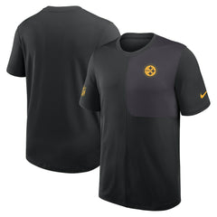 Pittsburgh Steelers Sideline UV Dri-Fit Coach Shirt | NFL New