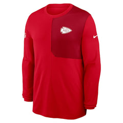 Kansas City Chiefs Sideline Coach UV Dri-FIT Long Sleeve Shirt | NFL New