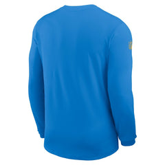 Los Angeles Chargers Sideline Coach UV Dri-FIT Long Sleeve Shirt | NFL Discount