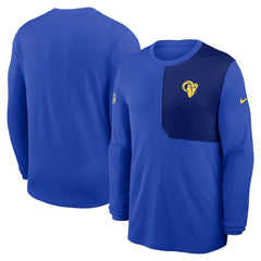 Los Angeles Rams Sideline Coach UV Dri-FIT Long Sleeve Shirt | NFL Online