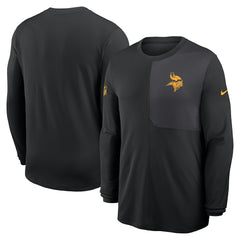 Minnesota Vikings Sideline Coach UV Dri-FIT Long Sleeve Shirt | NFL Outlet