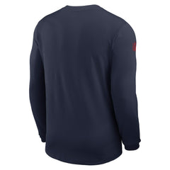 New England Patriots Sideline Coach UV Dri-FIT Long Sleeve Shirt | NFL US