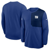 New York Giants Sideline Coach UV Dri-FIT Long Sleeve Shirt | NFL US