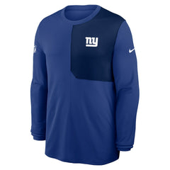 New York Giants Sideline Coach UV Dri-FIT Long Sleeve Shirt | NFL US