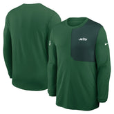 New York Jets Sideline Coach UV Dri-FIT Long Sleeve Shirt | NFL US