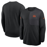 Cincinnati Bengals Sideline Coach UV Dri-FIT Long Sleeve Shirt | NFL Online