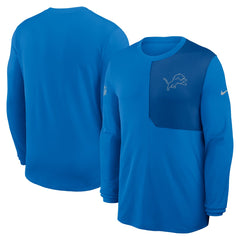 Detroit Lions Sideline Coach UV Dri-FIT Long Sleeve Shirt | NFL New