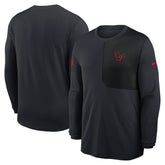 Houston Texans Sideline Coach UV Dri-FIT Long Sleeve Shirt | NFL New