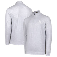Los Angeles Dodgers Sublime Tri-Blend Quarter-Zip Jacket - MLB Jackets