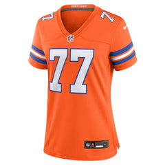 Denver Broncos Quinn Meinerz Women's Mile High Collection 1977 Throwback Player Game Jersey | NFL Online