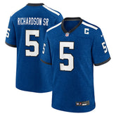 Indianapolis Colts Anthony Richardson Sr. Alternate Indiana Nights Game Jersey | NFL Sale