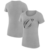Las Vegas Raiders G-III 4Her by Carl Banks Women's Super-Slim Fit Lightweight Subtle Football T-Shirt | NFL Near me