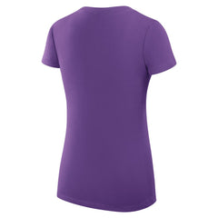 Minnesota Vikings G-III 4Her by Carl Banks Women's Super-Slim Fit Lightweight Subtle Football V-Neck T-Shirt | NFL Online