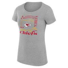 Kansas City Chiefs G-III 4Her by Carl Banks Women's Super-Slim Fit Lightweight Collage Team T-Shirt | NFL US