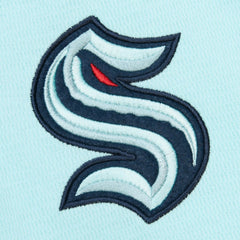 Seattle Kraken Mitchell & Ness Thermal Henley Long Sleeve T-Shirt - NHL T-shirts