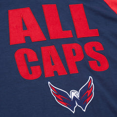 Washington Capitals Mitchell & Ness Legendary Slub Raglan Long Sleeve T-Shirt - NHL T-shirts