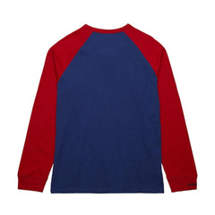 New York Rangers Mitchell & Ness Legendary Slub Raglan Long Sleeve T-Shirt - NHL T-shirts