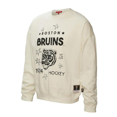 Boston Bruins Mitchell & Ness Women's Logo 3.0 Pullover Sweatshirt - NHL Sweatshirts