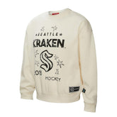 Seattle Kraken Mitchell & Ness Women's Logo 3.0 Pullover Sweatshirt - NHL Sweatshirts