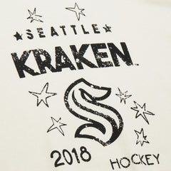 Seattle Kraken Mitchell & Ness Women's Logo 3.0 Pullover Sweatshirt - NHL Sweatshirts