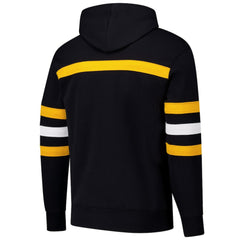 Pittsburgh Penguins Mitchell & Ness Head Coach Slogan Pullover Hoodie - NHL Hoodies