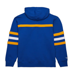 St. Louis Blues Mitchell & Ness Head Coach Slogan Pullover Hoodie - NHL Hoodies