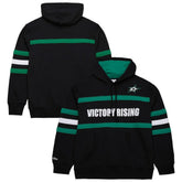 Dallas Stars Mitchell & Ness Head Coach Slogan Pullover Hoodie - NHL Hoodies