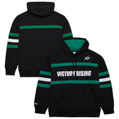 Dallas Stars Mitchell & Ness Head Coach Slogan Pullover Hoodie - NHL Hoodies