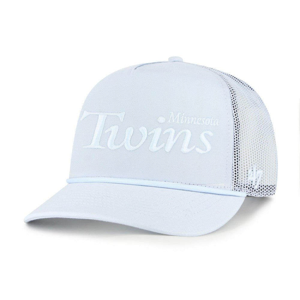 Minnesota Twins '47 Foundation Script Hitch Adjustable Trucker Hat - MLB Hats
