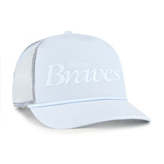 Atlanta Braves '47 Foundation Script Hitch Adjustable Trucker Hat - MLB Hats
