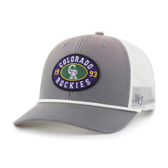 Colorado Rockies '47 Tide Sweep Rope Trucker Adjustable Hat - MLB Hats