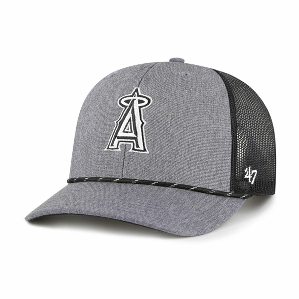 Los Angeles Angels '47 Carbon Rope Trucker Adjustable Hat - MLB Hats